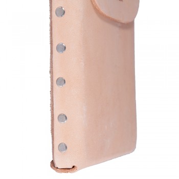 Single Pocket Tool Pouch with Leather Flap